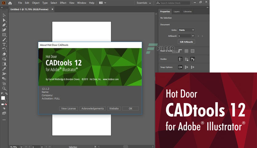 Hot Door CADtools for Adobe Illustrator Crack