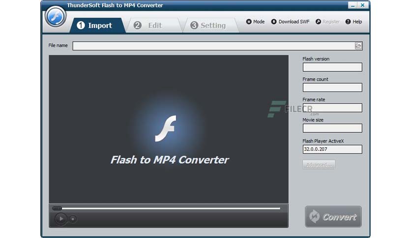 ThunderSoft Flash to MP4 Converter Crack